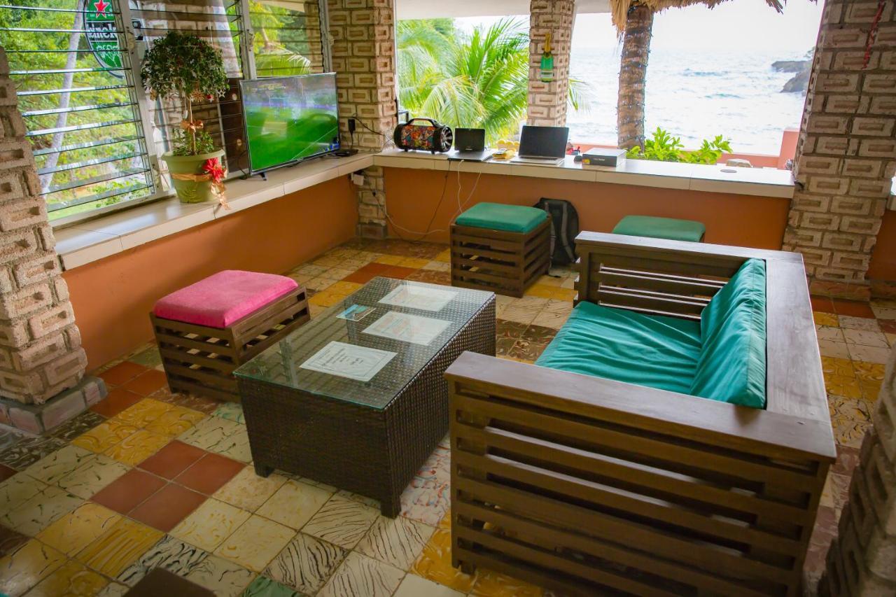 Hotel Restaurant Cyvadier Plage Jacmel Exterior photo
